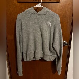 Women’s Cropped Northface Hoodie